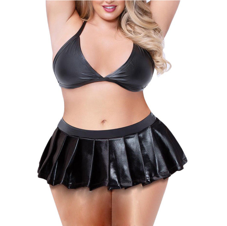 Ladies New Leather Sexy Underwear