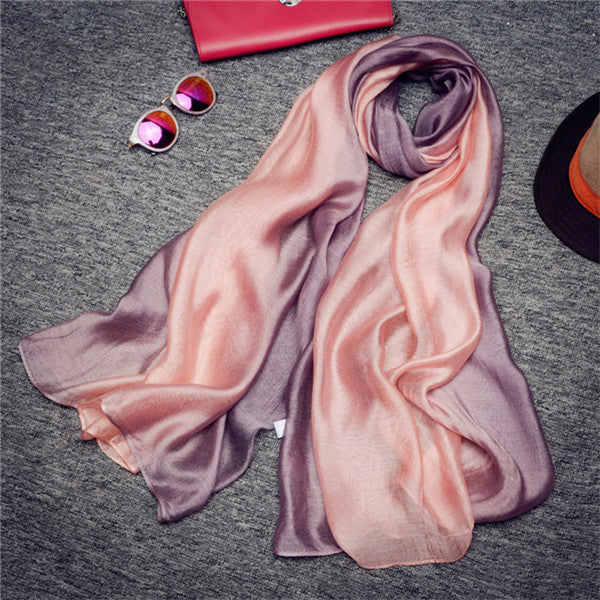 new Silk Scarf Winter Spring Cotton And Linen Pashmina Women