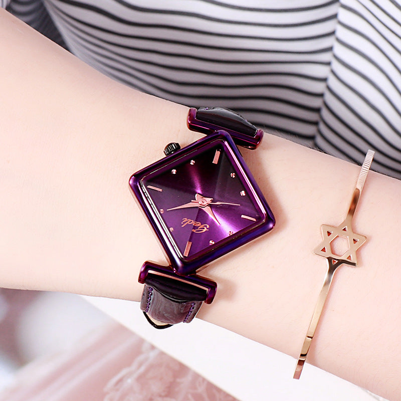 Female classic all-match wrist watch