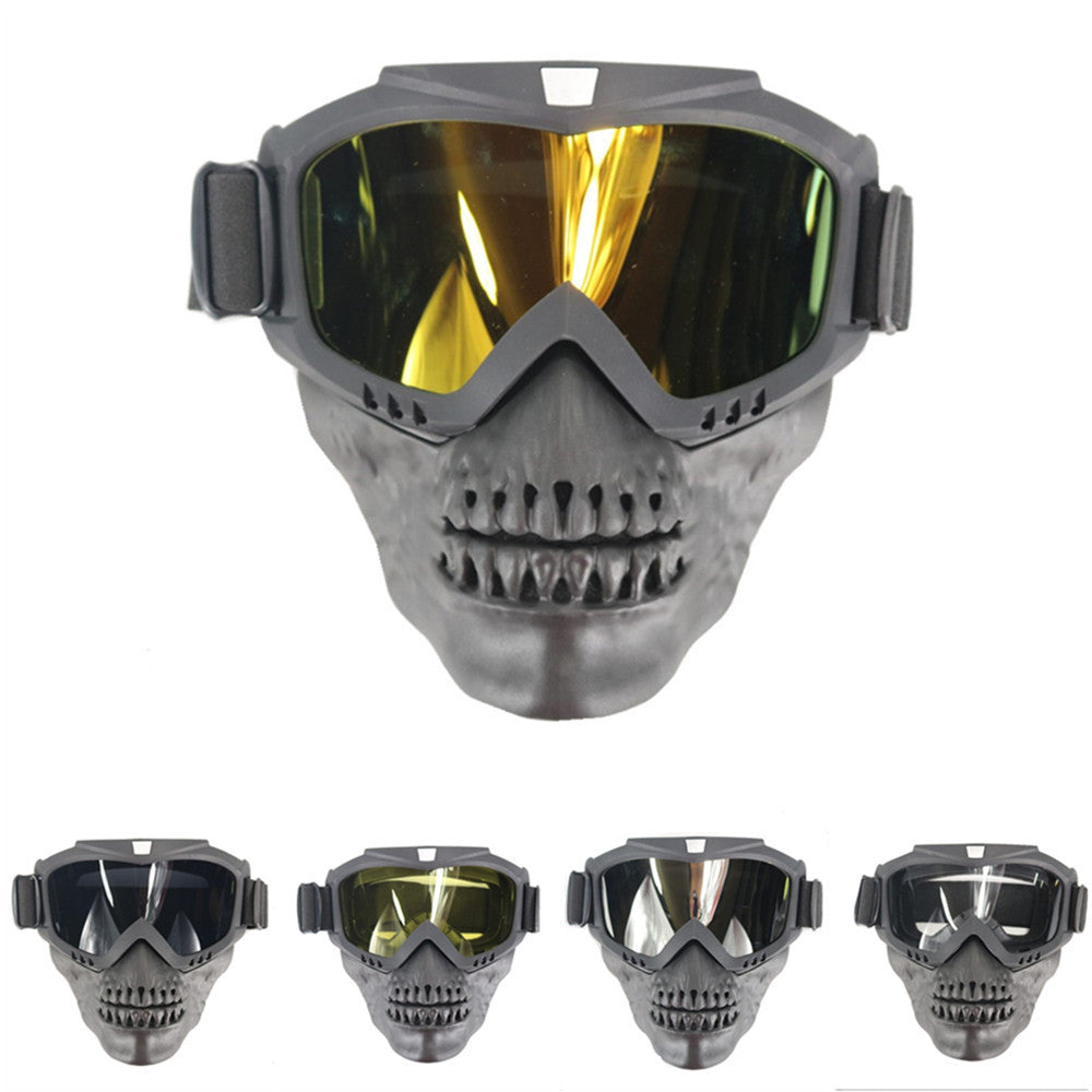 American full face anti-impact tactical skull mask