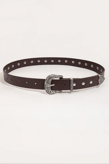 PU Leather Studded Belt