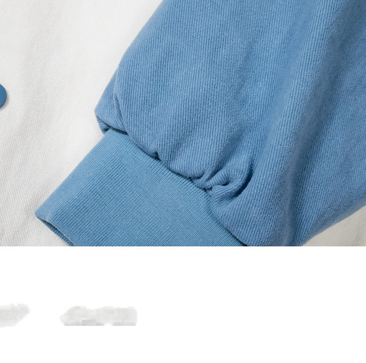 Men's American Retro Loose Stitching Jacket