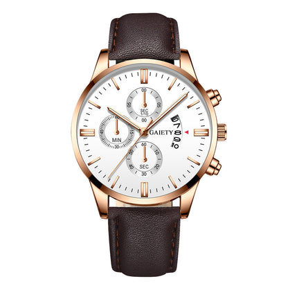 Cross Border Hot-selling Mens Classic Business Quartz Watches