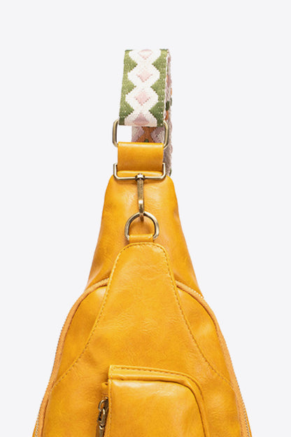 All The Feels PU Leather Sling Bag