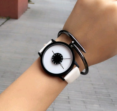 Fashion student watch female models wild trend men and women couple watches