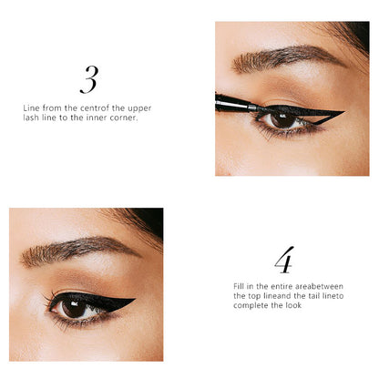 Waterproof non-smudge eyeliner