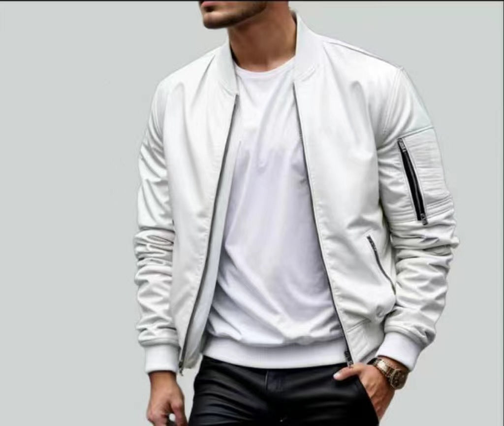 Men's Casual Baseball Jacket Spring And Autumn