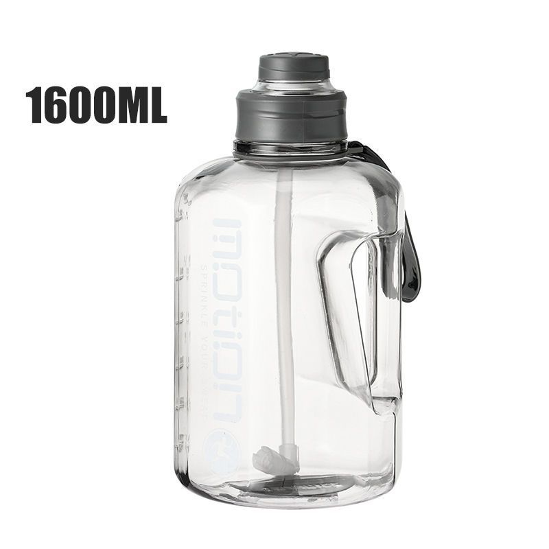 Super Large Capacity Sports Water Bottle Water Cup Male And Female Oversize Drop-resistant Fitness