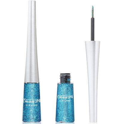 Fashion Creative Glitter Powder Liquid Eyeliner Set