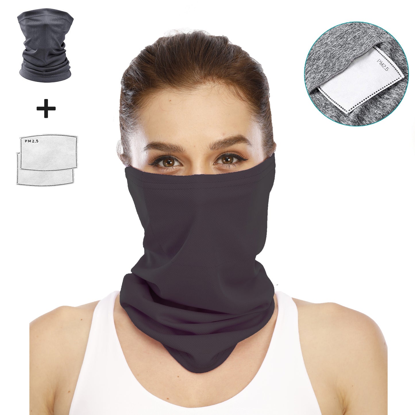 Riding mask riding mask magic scarf sports mask ice silk mask fishing sunscreen mesh mask