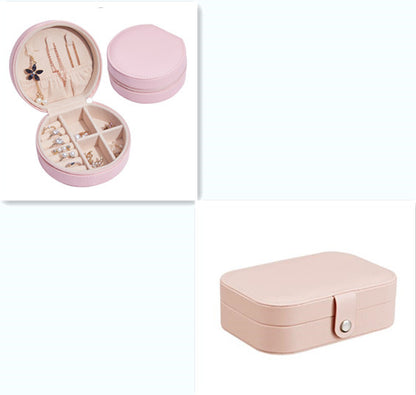 Creative portable jewelry storage box