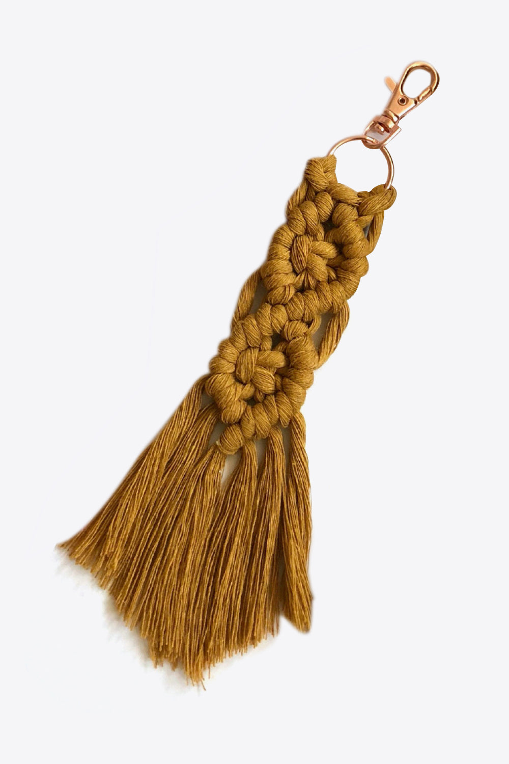 Verskeie 4-pak Macrame Fringe Sleutelhanger