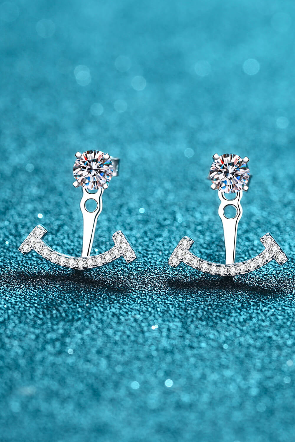 Two Ways To Wear Moissanite Earrings