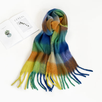 Haima Fur Scarf For Women All-match High Sense