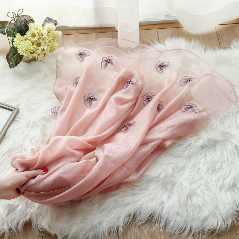 Butterfly Scarf Women Thin Style Stylish Personality