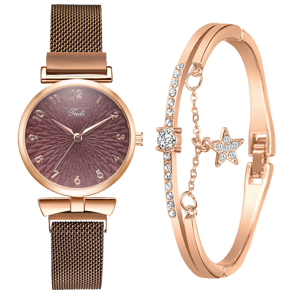 Fashion Mesh Strap Ladies Quartz Watch