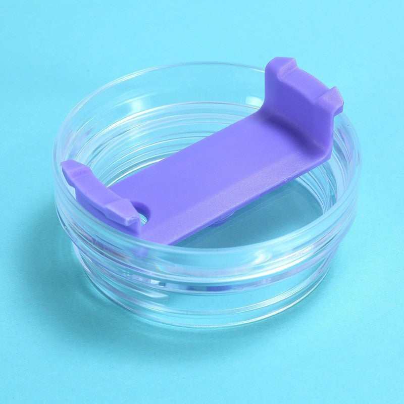 Cup Vacuum Cup Cup With Straw Transparent Plastic Cup Lid