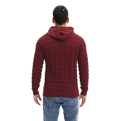 Breathable Outdoor Sports Pullover Plaid US Size Men Hoodies