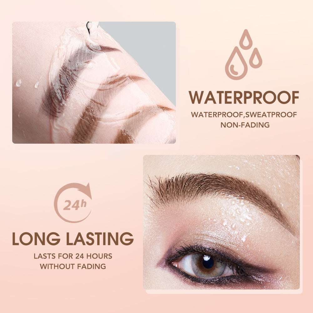 Sweat-proof Non-smudge-proof Cross-border Hot Eyebrow Dyeing Cream