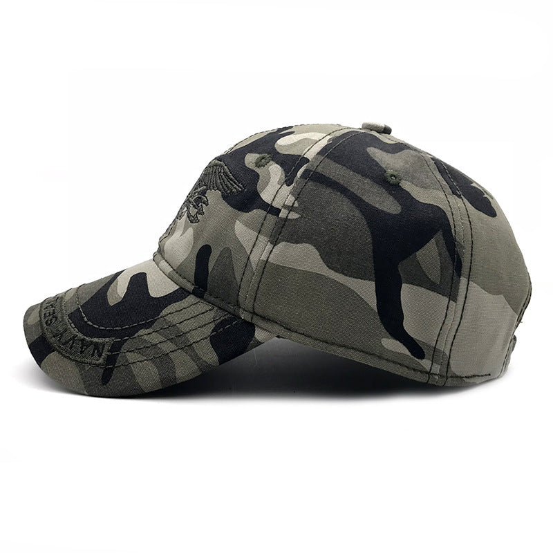 Camouflage baseball cap