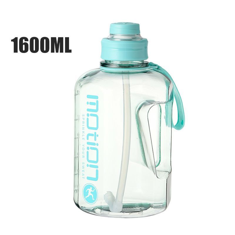 Super Large Capacity Sports Water Bottle Water Cup Male And Female Oversize Drop-resistant Fitness