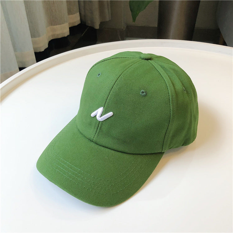 Casual Letter Embroidery Cap