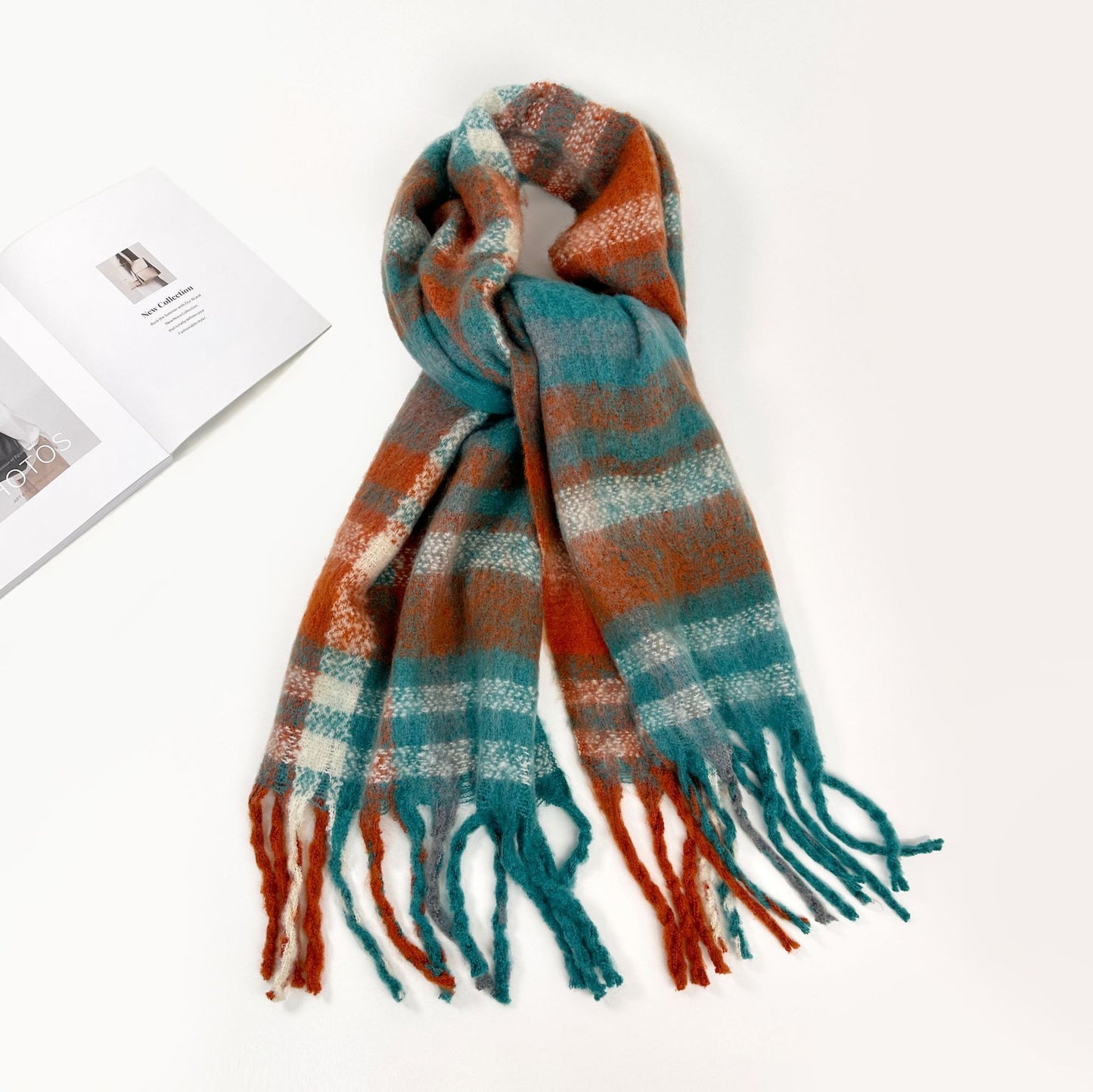 Haima Fur Scarf For Women All-match High Sense