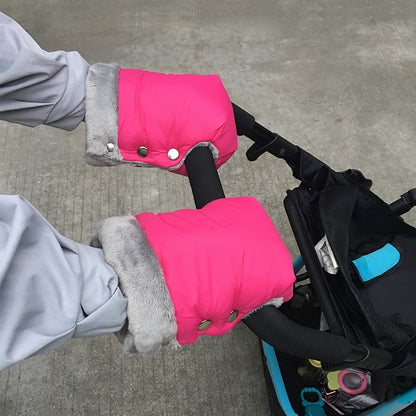 Baby stroller warm gloves