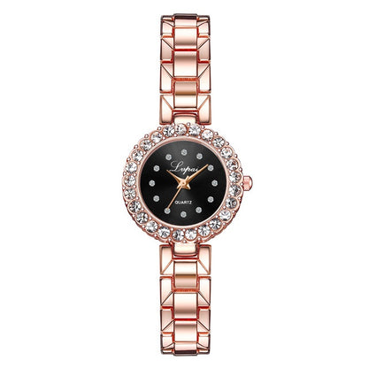 Watches-Set Bangle Clock Bracelet Wrist-Watch Quartz Women Fashion Ladies Brand Luxury