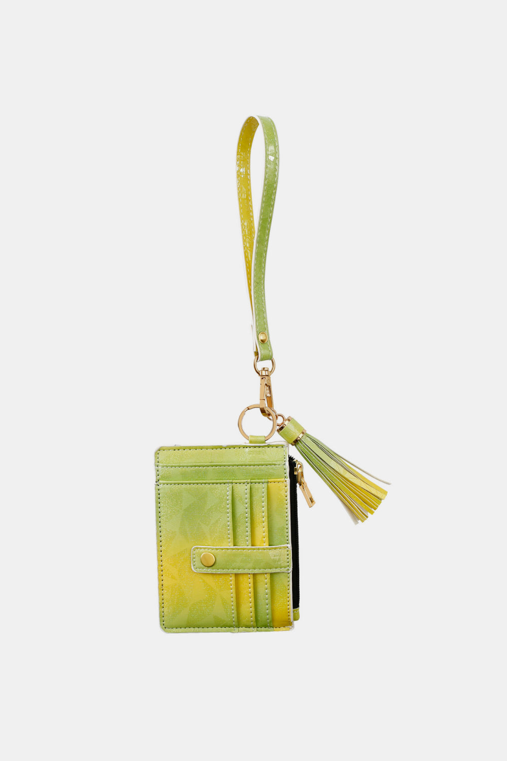 Printed Tassel Keychain with Wallet