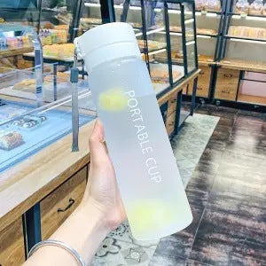 Large-capacity Plastic Matte Water Bottle