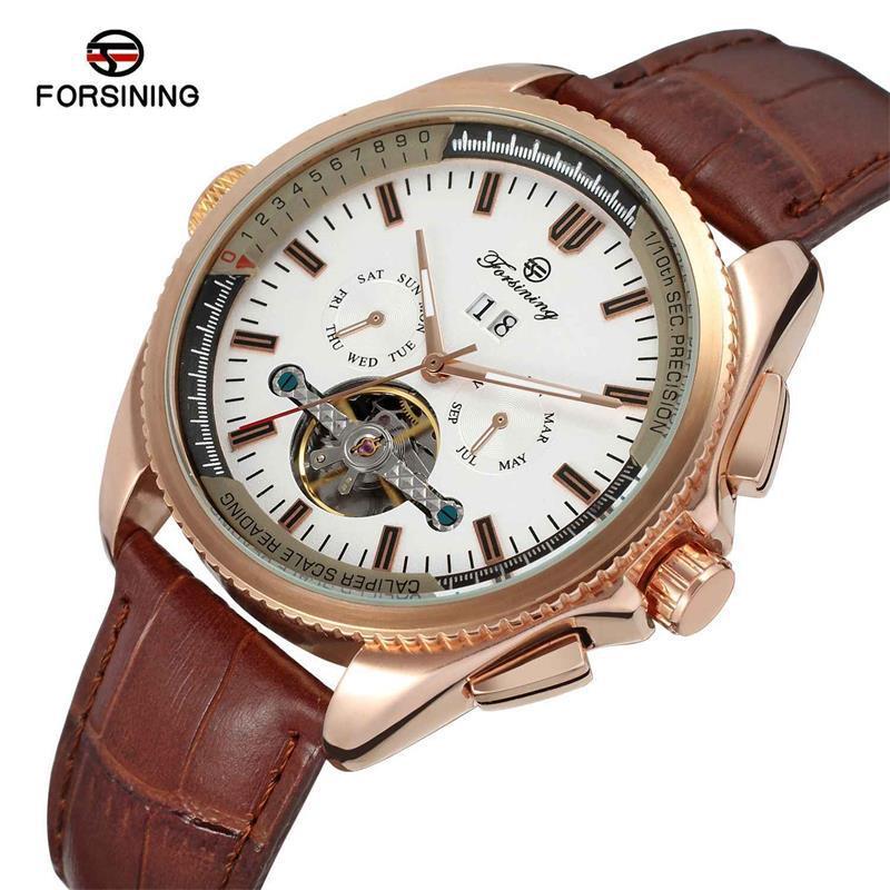 Foreign Trade Hot   High-end Mechanical Watches Men's Fashion Leisure Full Automatic Mechanical Watches Wholesale