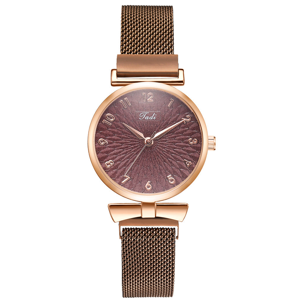 Fashion Mesh Strap Ladies Quartz Watch