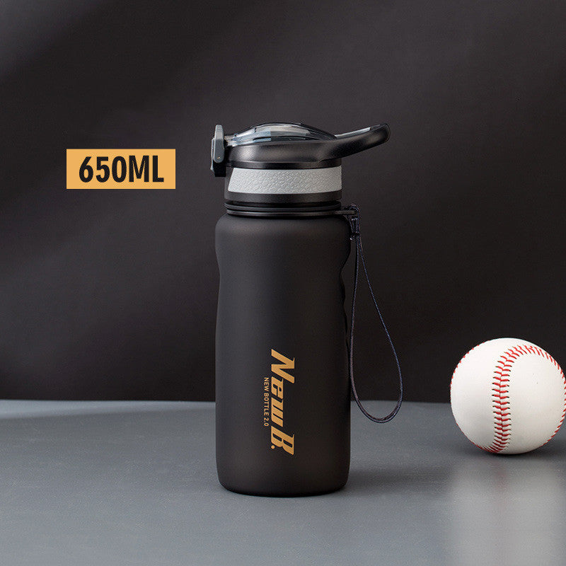 Large capacity sports portable water bottle