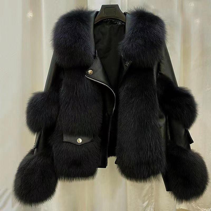 Haining Fur Coat Women's Coat