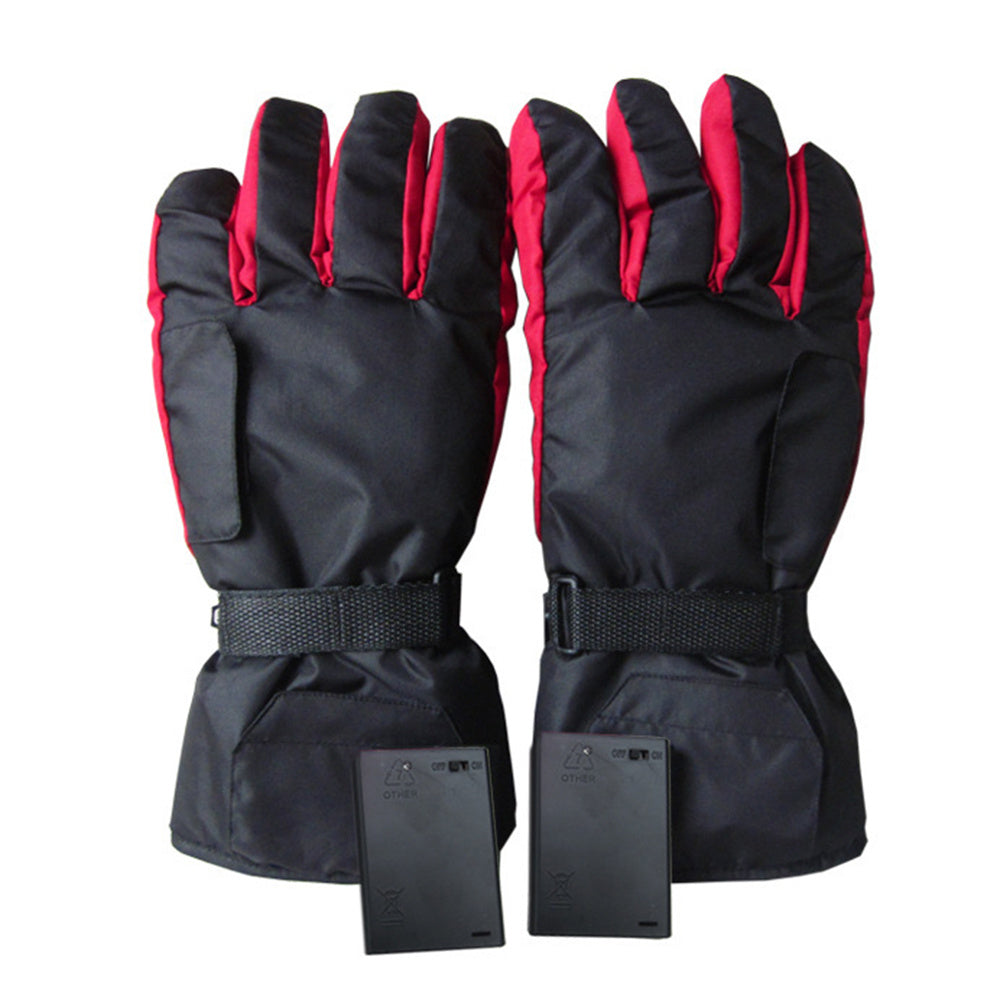 Cycling Gloves Five-finger Back Thermoelectric Gloves