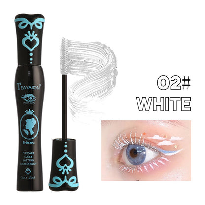 Thick Curling Color Non-smudge Female Blue Color Female Mascara