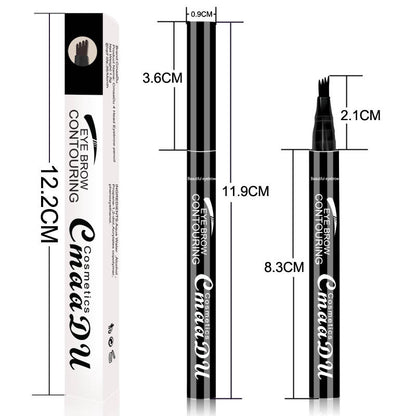 CmaaDu 4-head Eyebrow  4-point Eyebrow Pencil