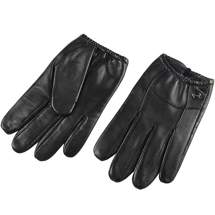 Driving leather gloves