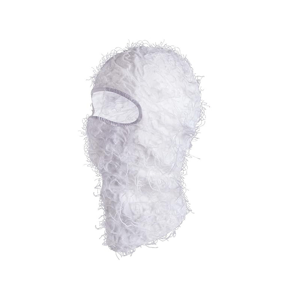 European And American Knitted Warm Face Mask