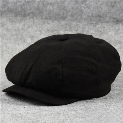 Beret suede cap