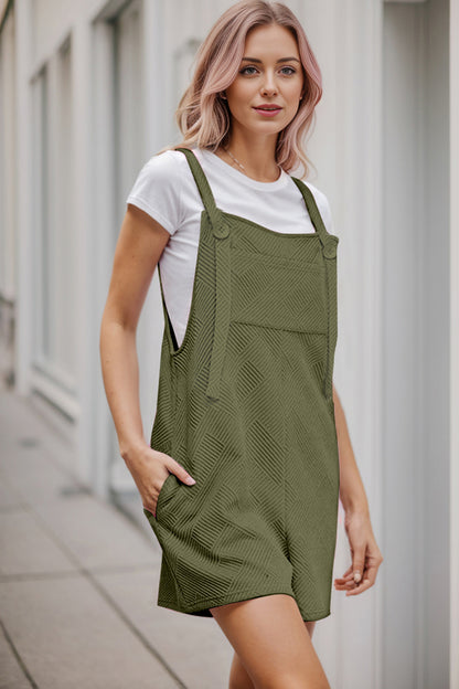 Textured Overall with Pockets