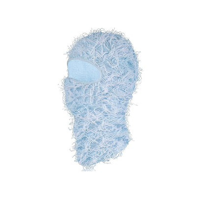 European And American Knitted Warm Face Mask