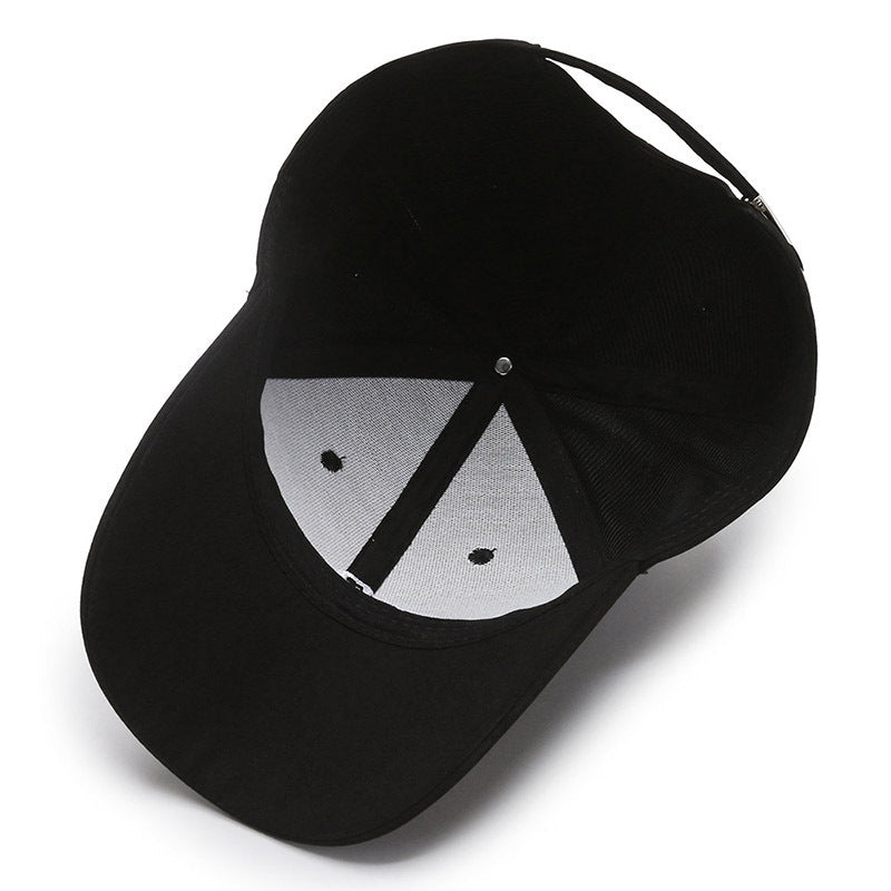 Hat Men's Summer Baseball Cap Korean Fashion Peaked Cap