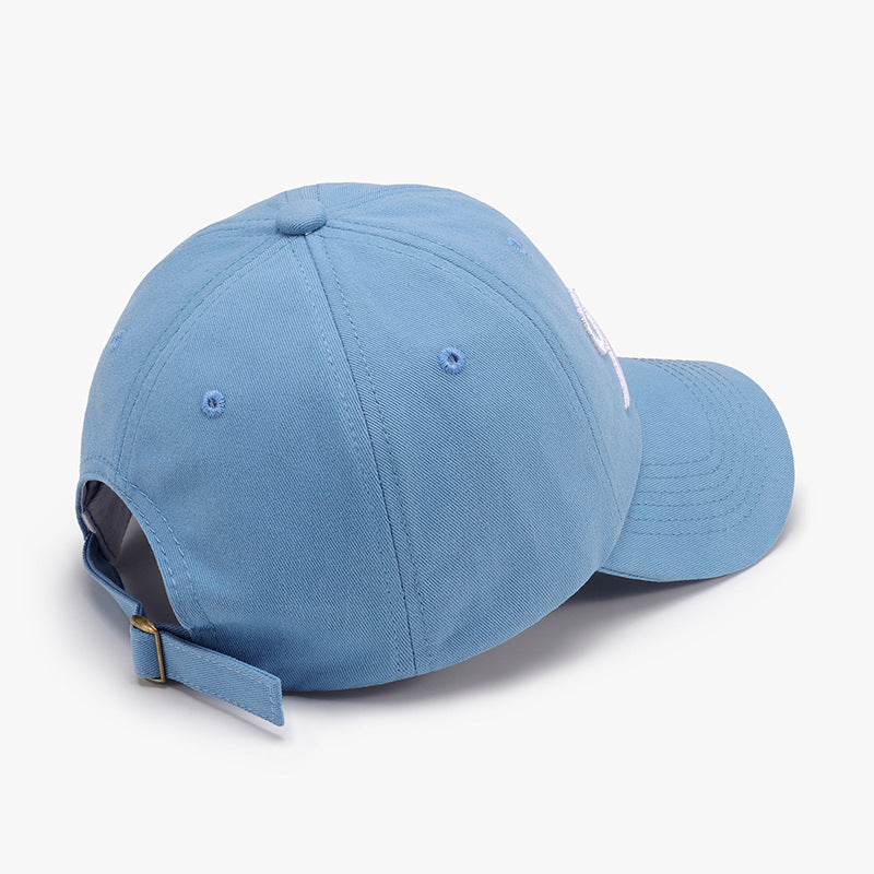 Bow Embroidered Cotton Baseball Cap