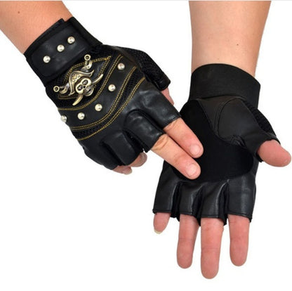 leather gloves