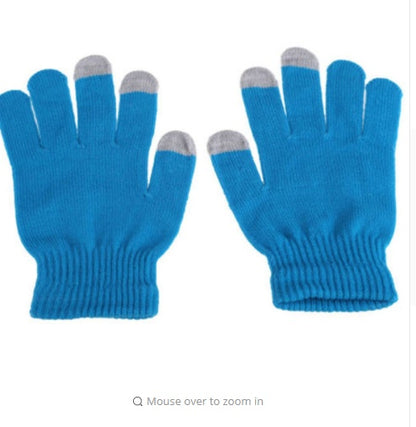 Touch screen gloves warm knit wool touch screen gloves winter touch gloves