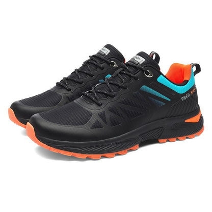 Breathable Mesh Surface Plus Size Men's Outdoor Running Shoes