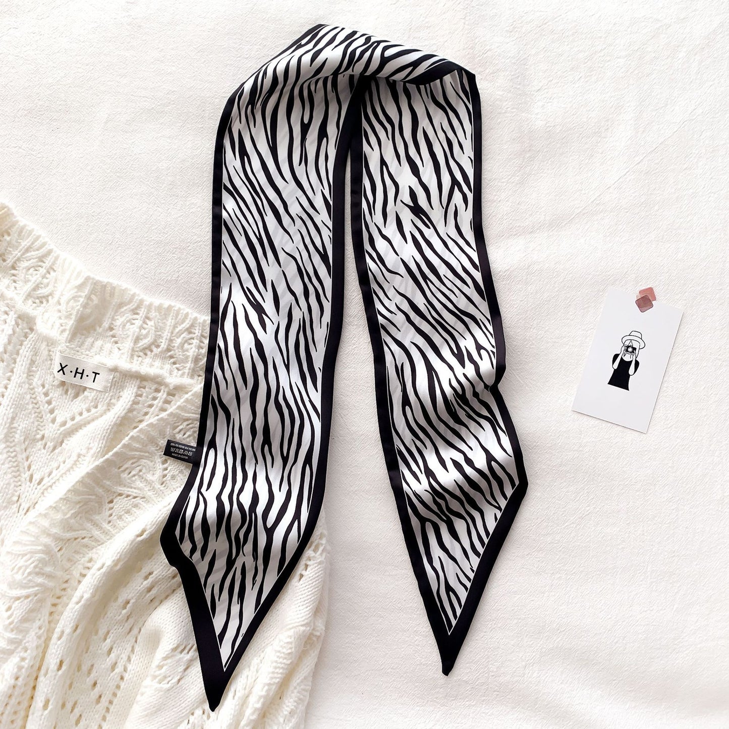 Fashion Personalized Print Long Scarf Women