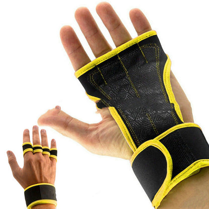 Weightlifting Gloves Half Finger With Wrist Gloves